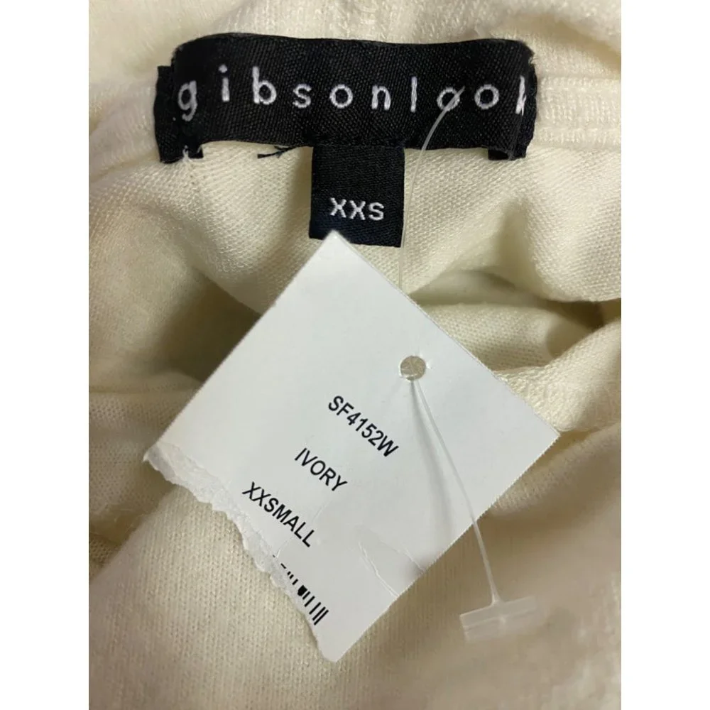 Gibson Look Cozy Convertible Neckline Tunic NEW WITH TAGS